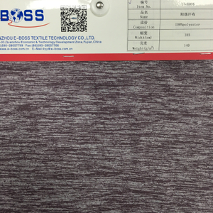 17eB086 100%Polyester Melange Jersey 175cm*140gsm for Fitness Sport